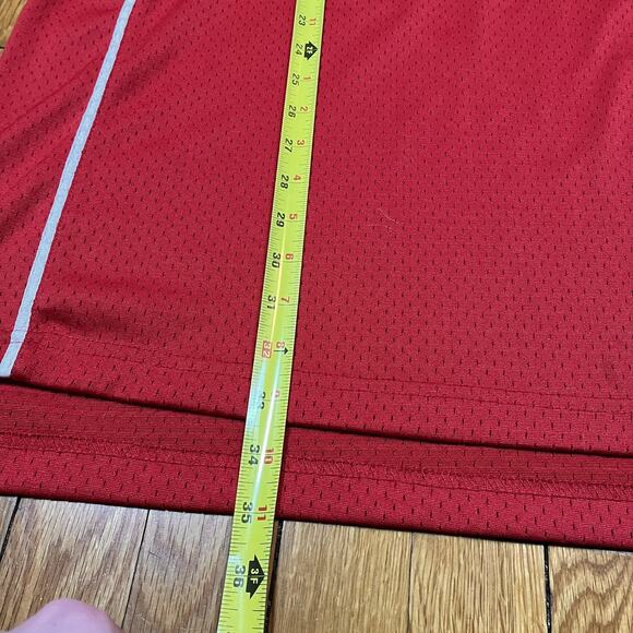 Adidas Allen Iverson Philadelphia 76ers Phila Jersey Red L +2 2007-09 Rare HTF - Picture 6 of 11